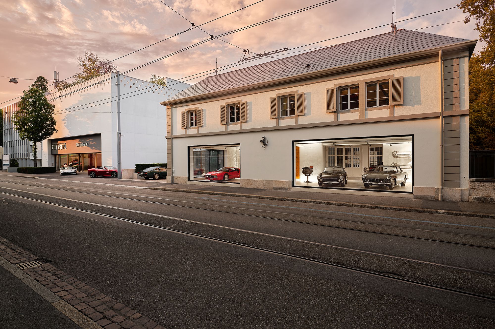 Neuer Ferrari Classiche Showroom