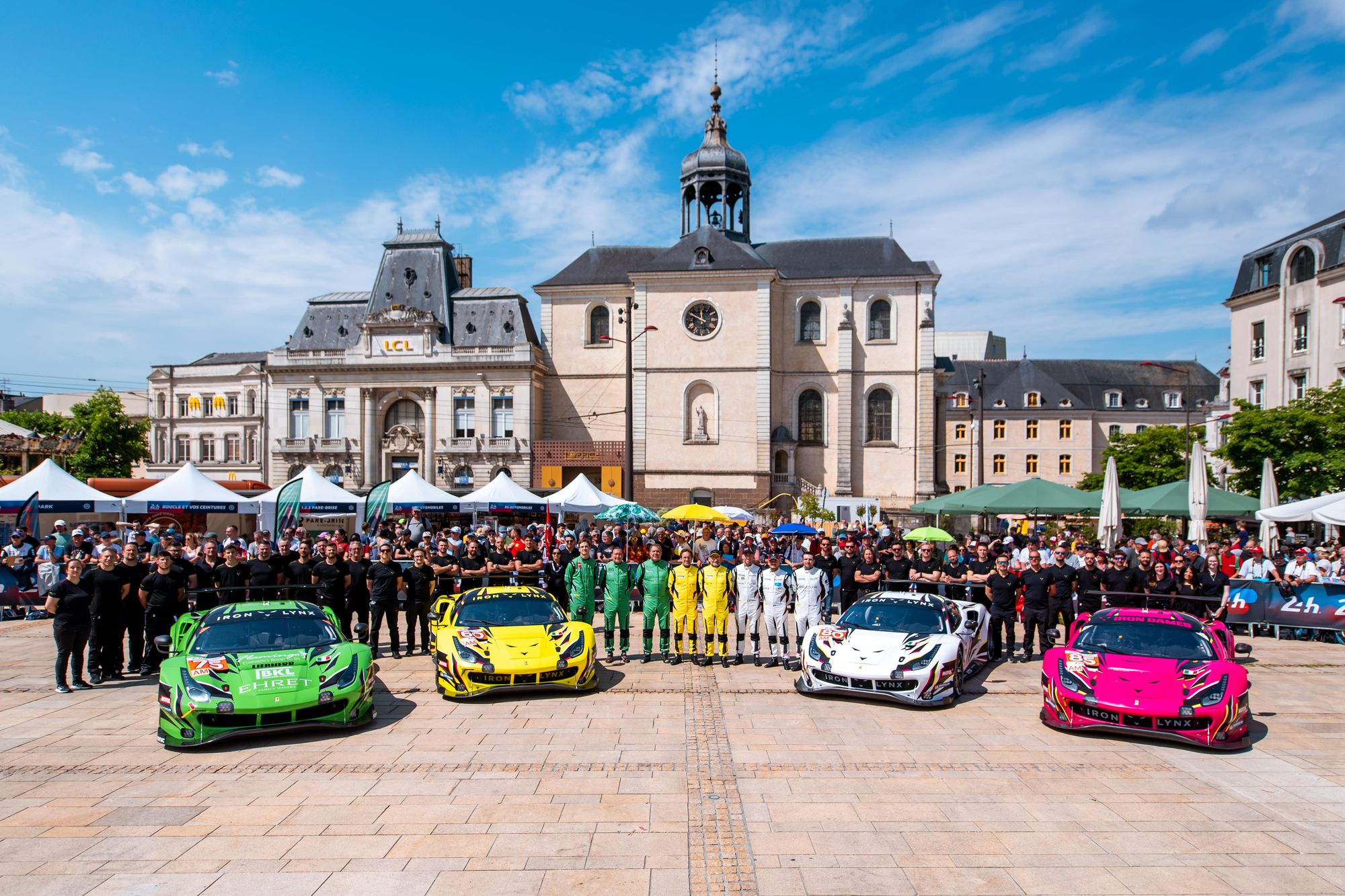 Iron Lynx und Iron Dames präsentieren das Le Mans Artwork zur Feier des grossen Rennen