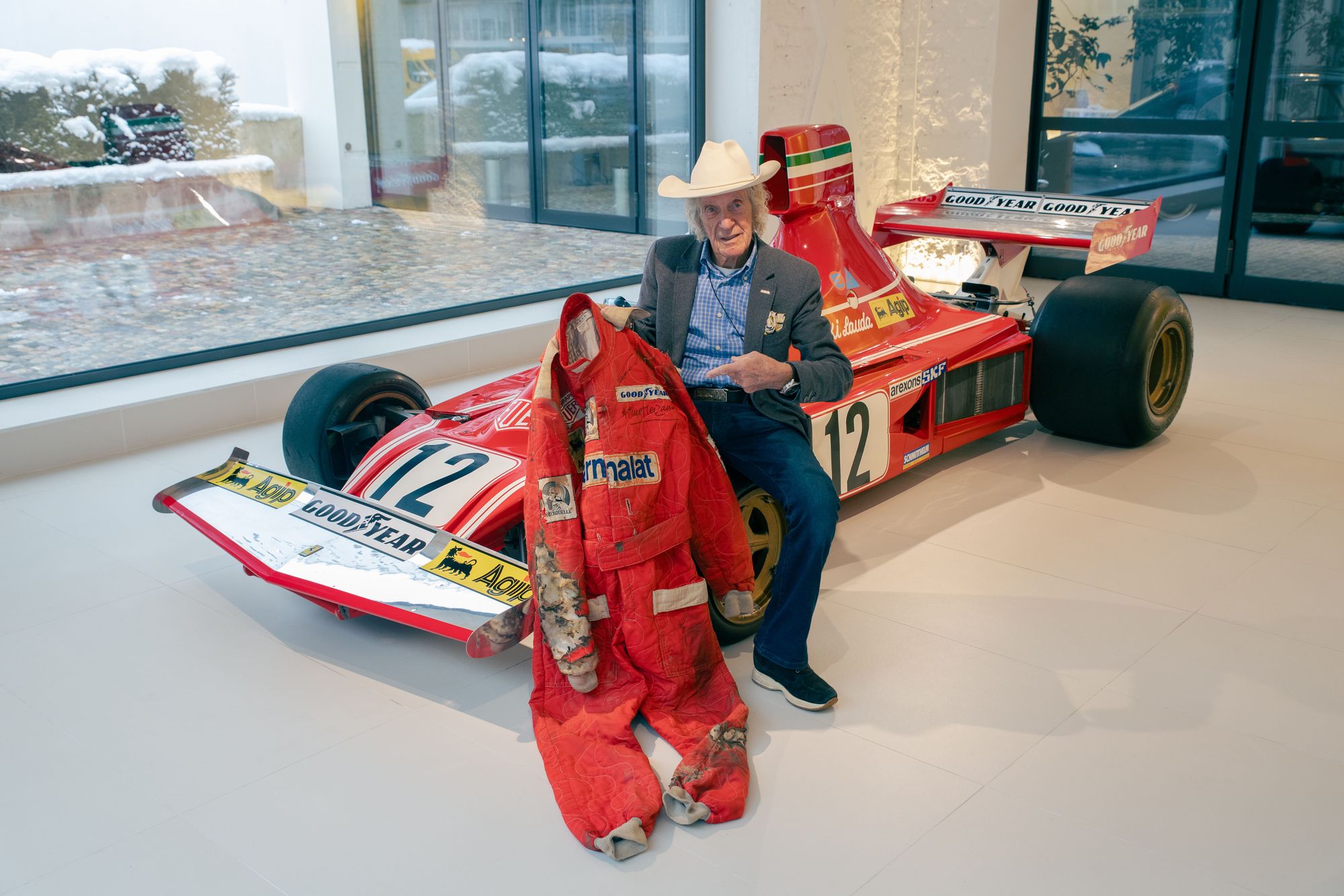 Arturo und der Overall von Niki Lauda