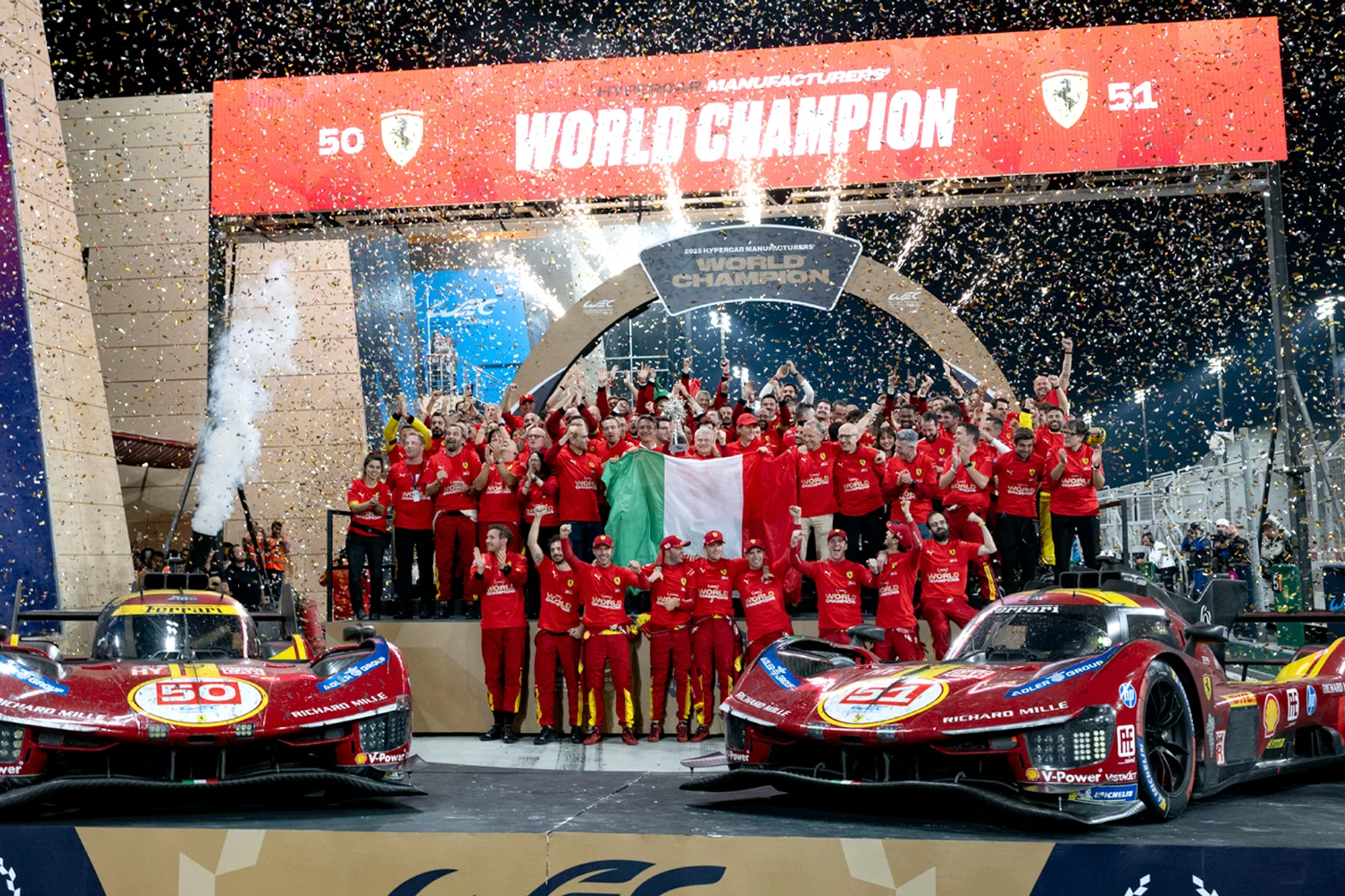 Ferrari wird Langstrecken-Weltmeister